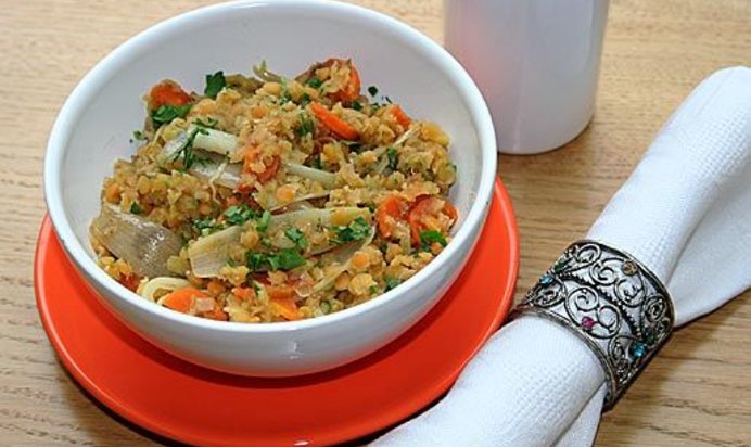 Пирожные с яблоками и клюквой