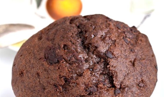 Быстрые маффины с кусочками шоколада