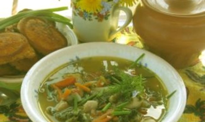 Щи зеленые Дачные