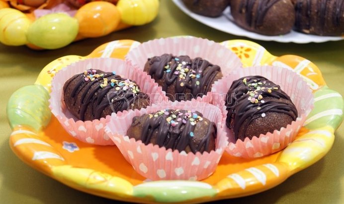 Пирожное «Шоколадное яичко»