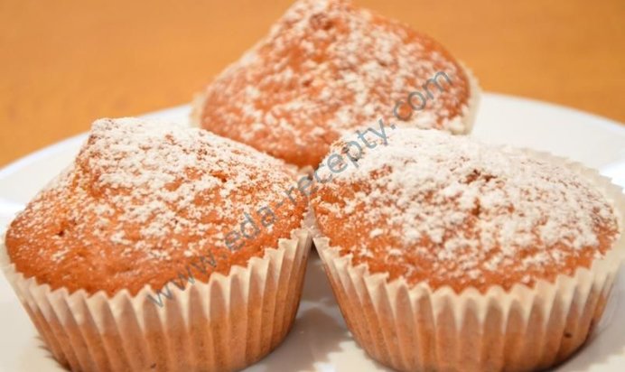 Кексы с вишней