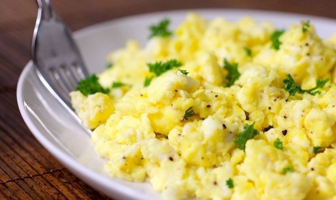 Омлет с зеленью