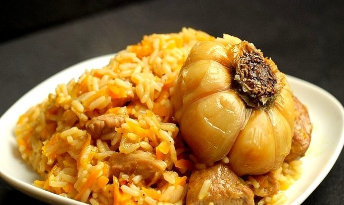 Плов в горшочке с курицей