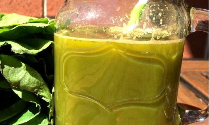 Сок из зелени