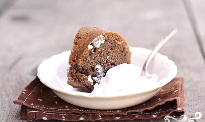 Кекс с красным вином