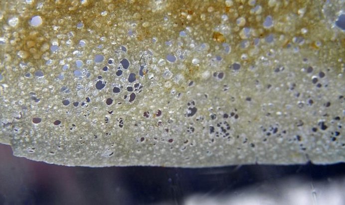 Кружевные блинчики в пенке