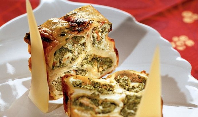 Запеканка с каннеллони