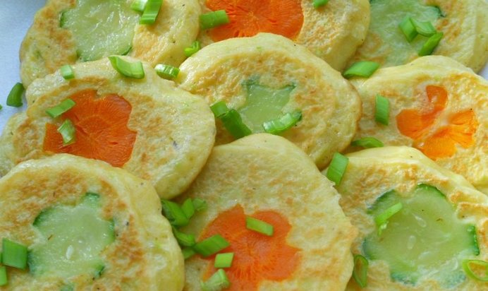 Оладушки из кабачков