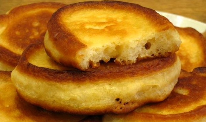 Пышные оладьи