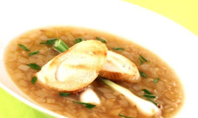 Луковый бульон (Potage à loignon)