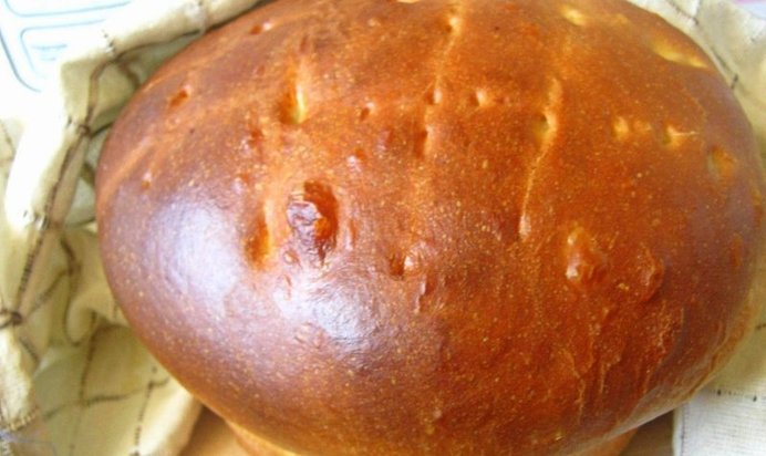 Домашний хлеб на сметане