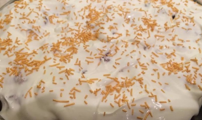 Ореховый торт на вареных желтках