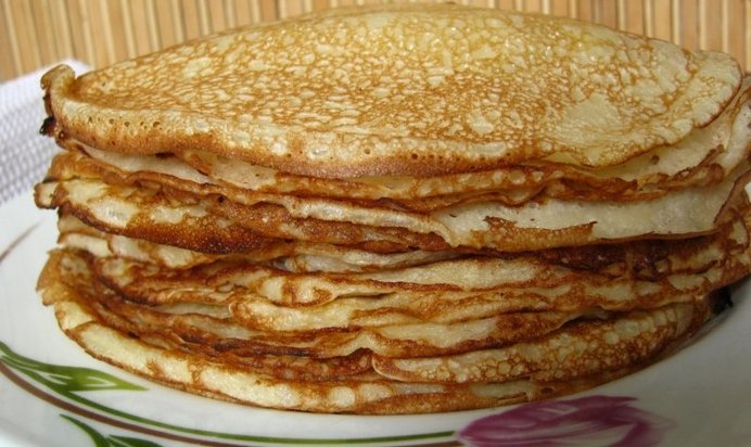 Заварные блинчики на сладком йогурте