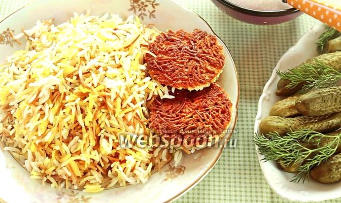 Плов с вермишелью по-азербайджански