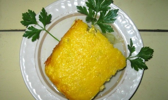 Запеканка из кабачков с сыром
