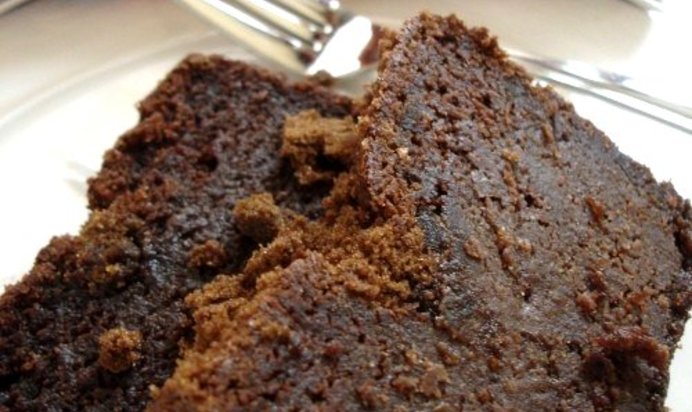 Шоколадный кекс с апельсиновой цедрой