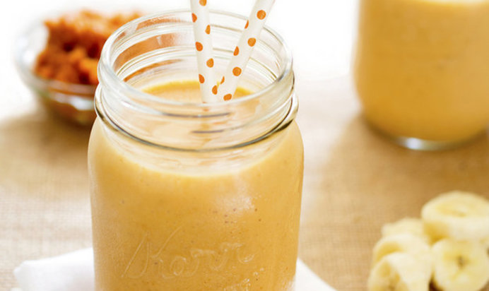 Смузи с бананом и медом