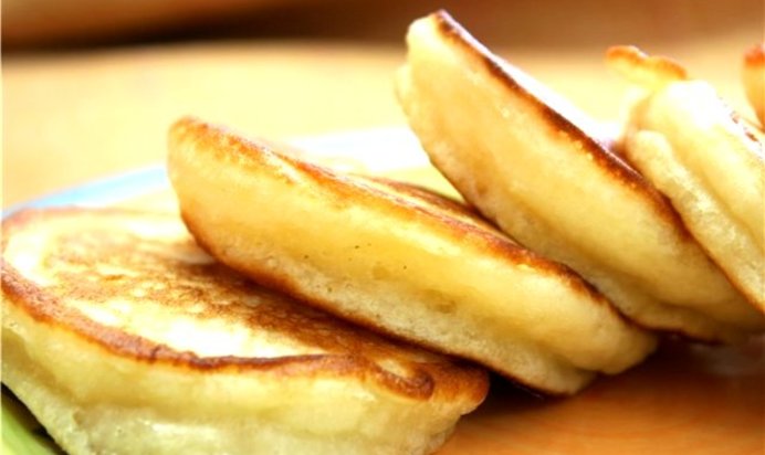 Оладьи из сыворотки