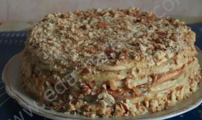 Торт на сковороде