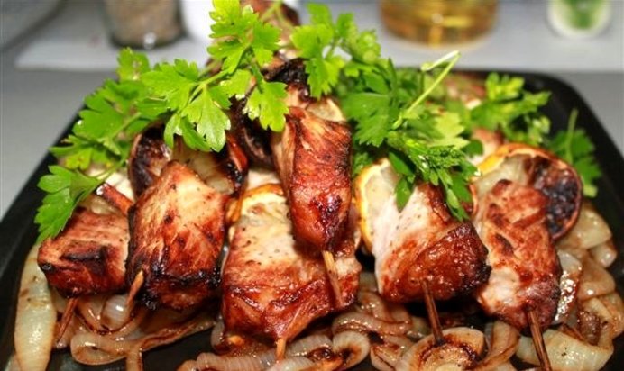 Шашлык в аэрогриле