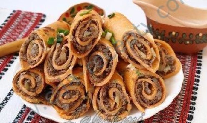 Томатные блинчики