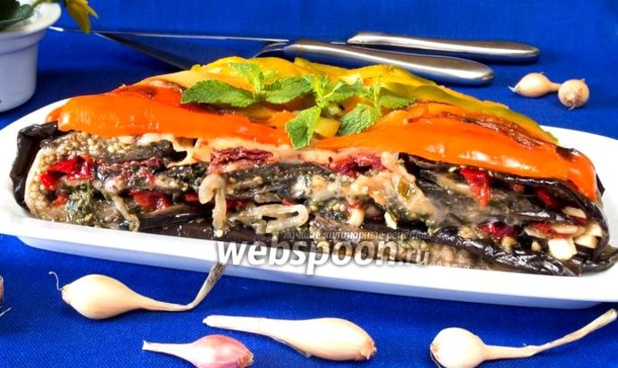 Торт из баклажанов