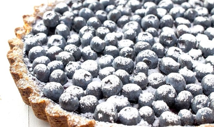 Черничный тарт