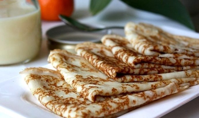 Блинчики заварные