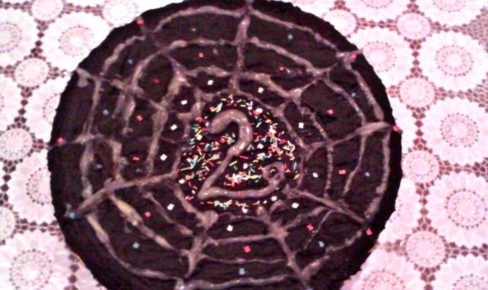 Чёрно-белый торт