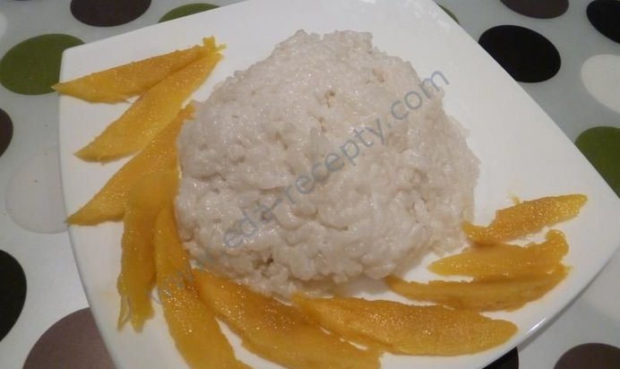 Тайский парной манговый плов