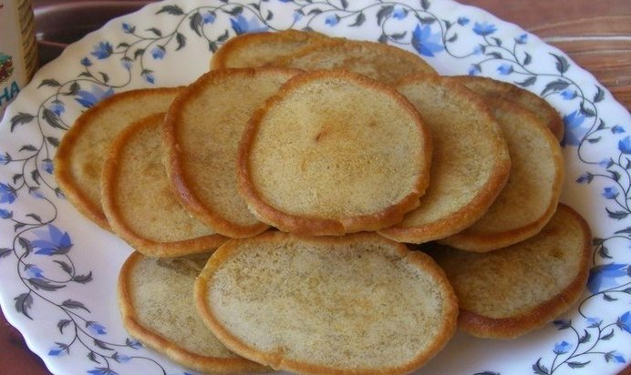 Оладьи на пиве