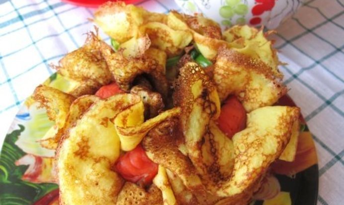 Блины В цвету