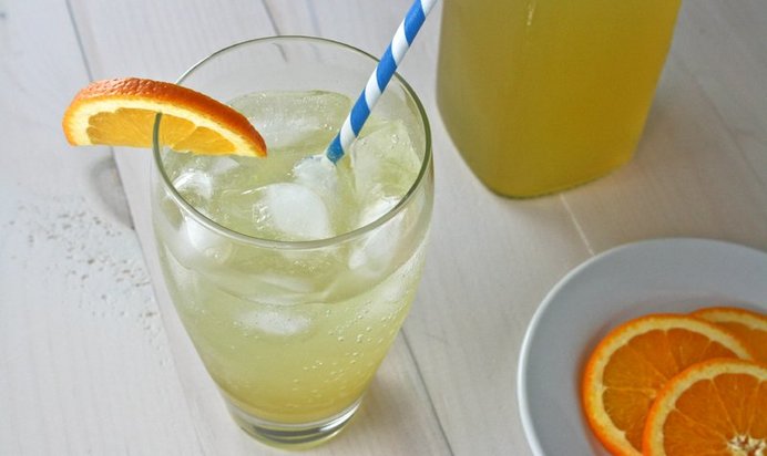 Апельсиновый сок с медом