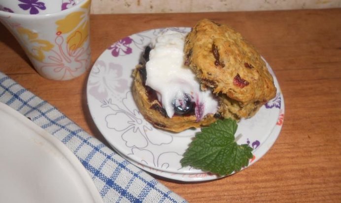 Мясные оладьи