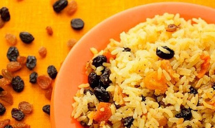 Плов с сухофруктами