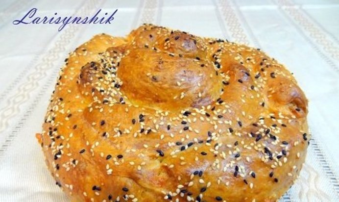 Хлеб сырный с итальянскими травами