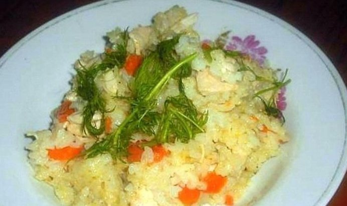 Плов с курицей или индейкой