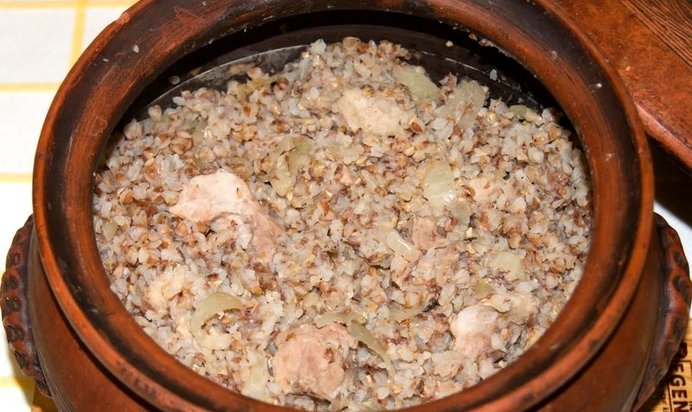 Гречка по-деревенски