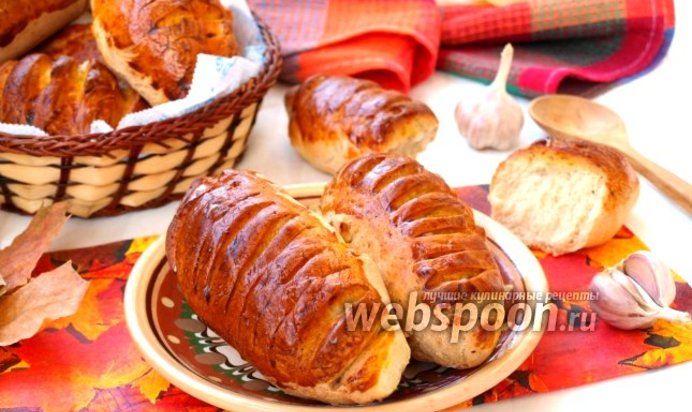Чесночные хлебцы