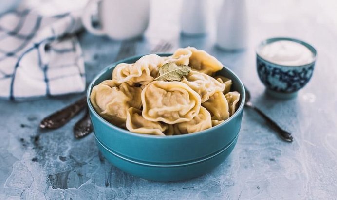 Пельмени с индейкой