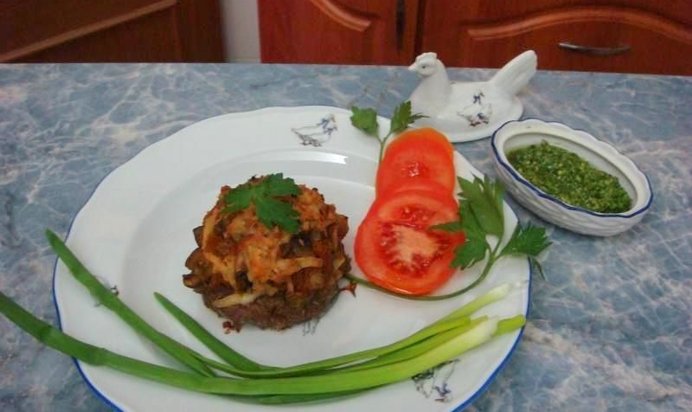 Ягодная запеканка