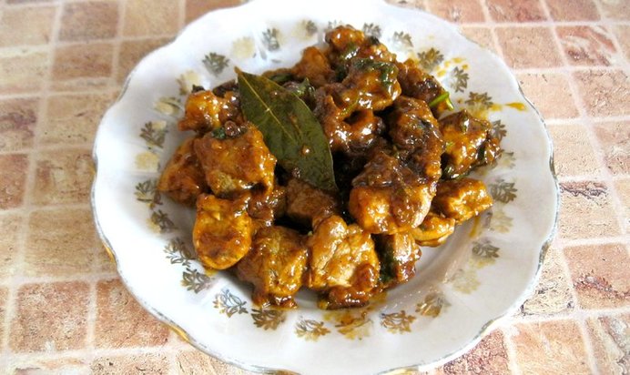 Гуляш из свинины