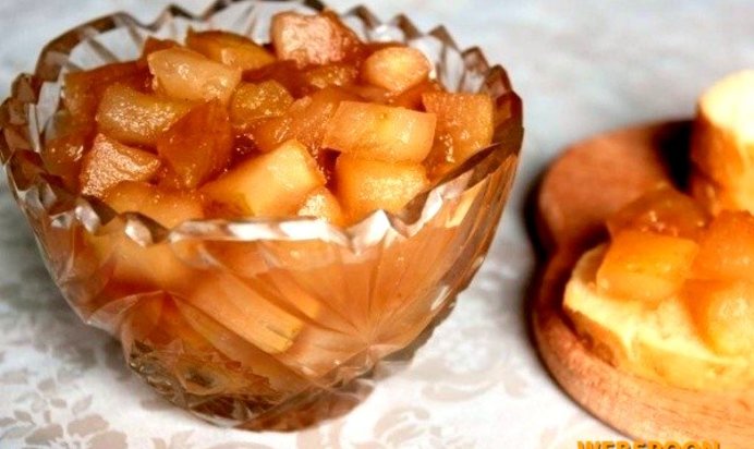Варенье из яблок с корицей в хлебопечке