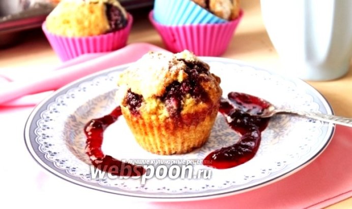 Маффины с джемом от Юлии Высоцкой