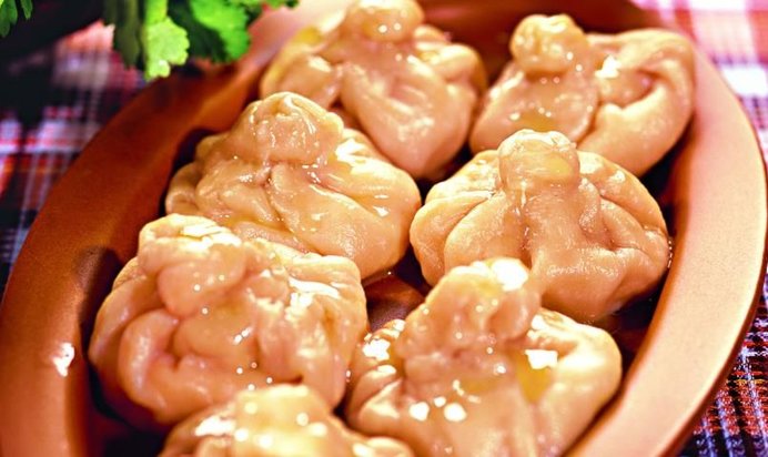 Хинкали с сыром