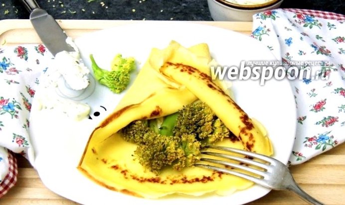 «Омлет» с брокколи