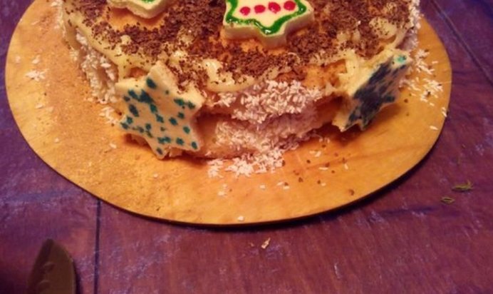 Новогодний торт