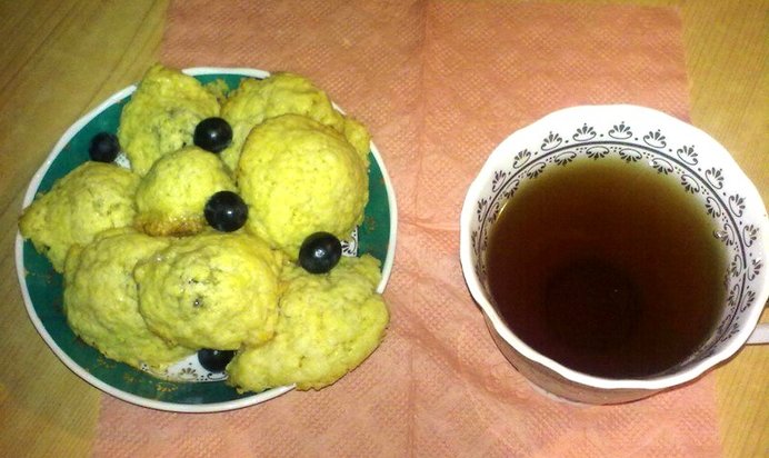 Пирамидки с виноградом