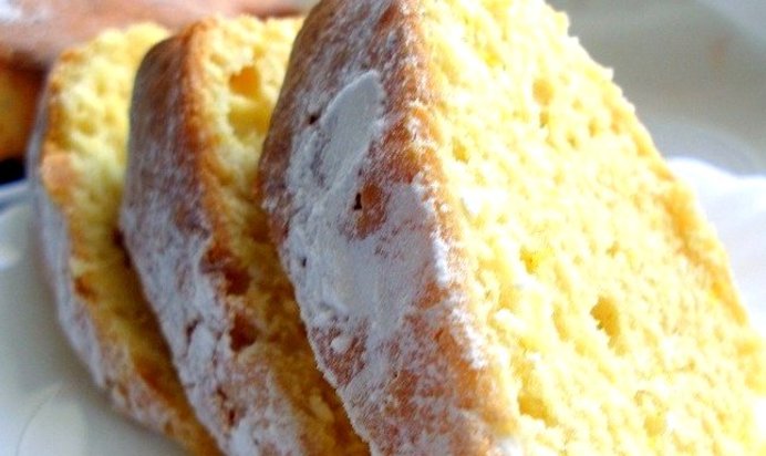 Быстрый лимонный кекс