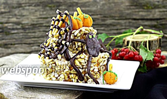 Пирожное «паутинка»